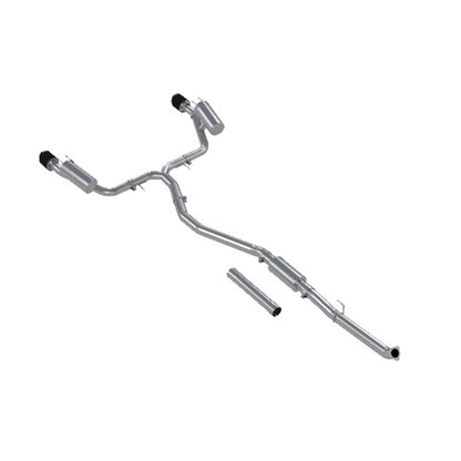 Fits 2023-24 Acura Integra 3" Cat Back; 2.5in Dual Split Rear; T304; CF-S49033CF - Cat Back Exhaust Car Part People