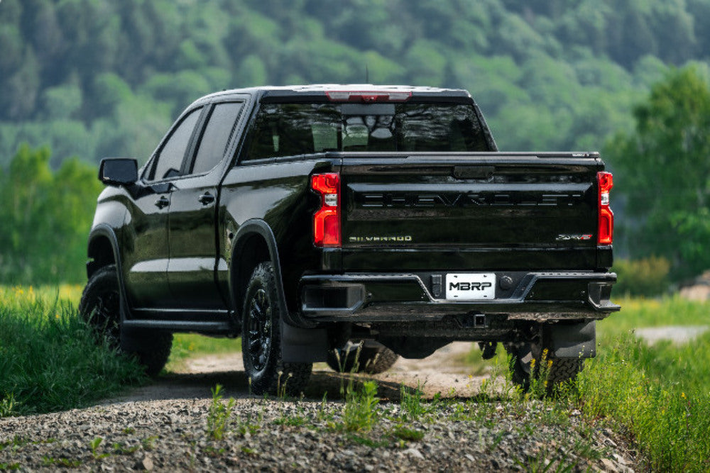 Fits 2022-23 Silverado 1500 3" Cat Back 2.5" Dual Split Rear Turn Down-S5006304