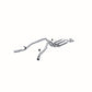 Fits 2007 Silverado 2500 HD Classic 2 1/2" Cat Back Dual Split Side-S5012AL
