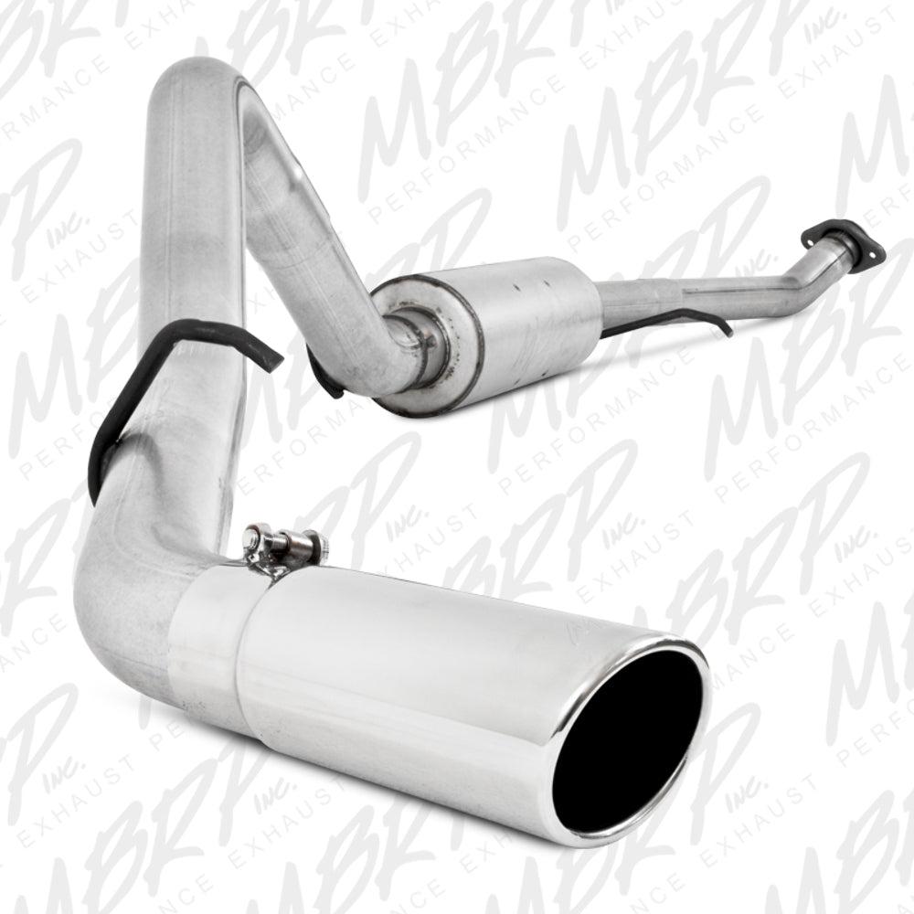 Fits 2007 Chevrolet Silverado 1500 Classic 3" Cat Back; Single Side; AL-S5014AL - Cat Back Exhaust Car Part People