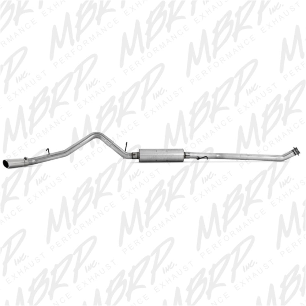 Fits 2007 Chevrolet Silverado 1500 Classic 3" Cat Back; Single Side; AL-S5014AL - Cat Back Exhaust Car Part People