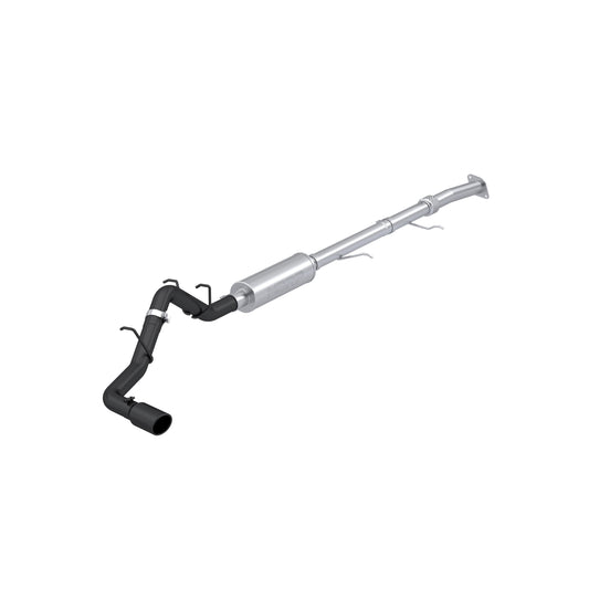 Fits 2023-2024 Chevrolet Colorado 3in. Cat Back; Single Side; BLK - S5015BLK - Cat Back Exhaust Car Part People