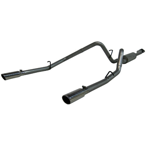 Fits 07 Chevrolet Silverado 1500 Classic 2 1/2" Cat Back Dual Split Rear-S5016AL