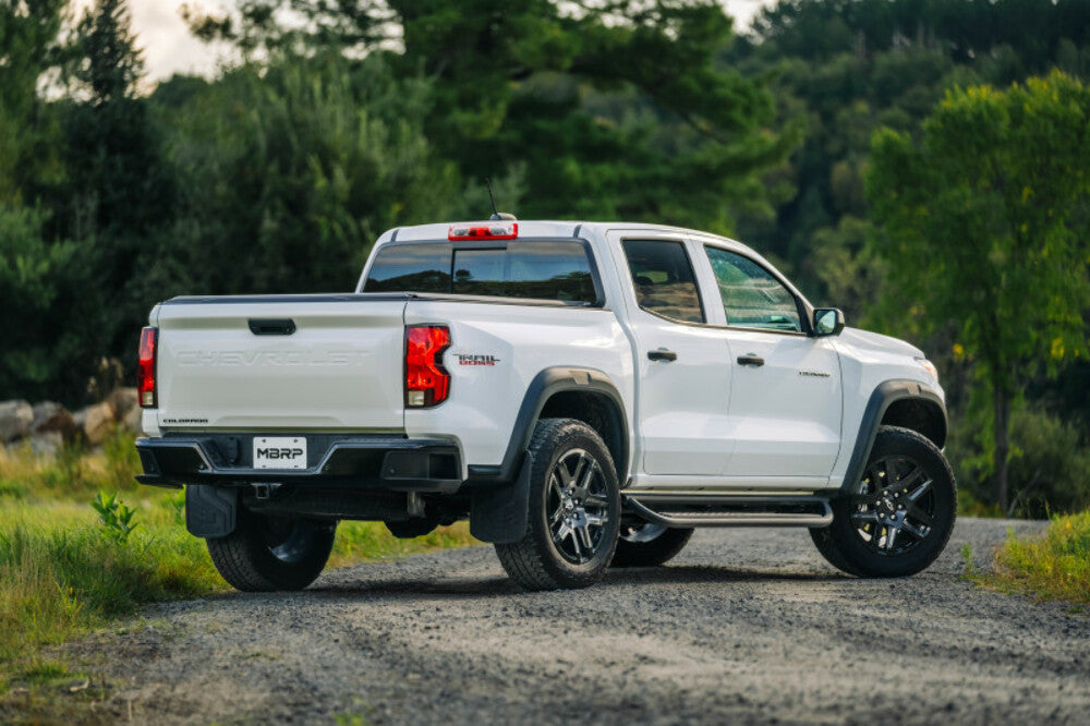 Fits 23-24 Chevrolet Colorado 3" CatBack Single High Clearance Rear Exit-S5017AL - Cat Back Exhaust Car Part People