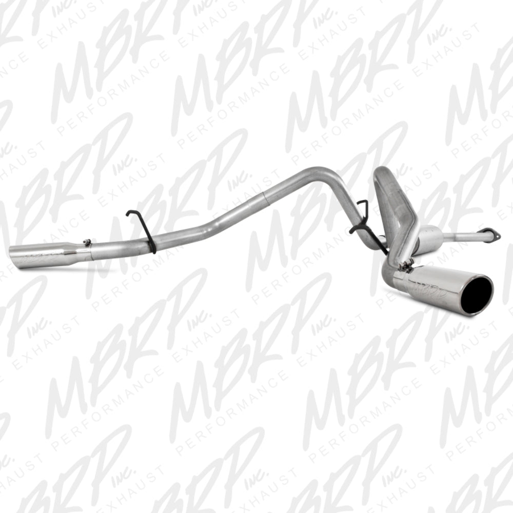 Fits 07 Chevrolet Silverado 1500 Classic 2.5 Cat Back Dual Split Side AL-S5018AL - Cat Back Exhaust Car Part People