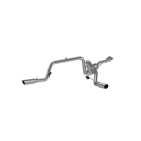 Fits 07 Chevrolet Silverado 1500 Classic 2.5 Cat Back Dual Split Side AL-S5018AL
