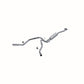 Fits 07 Chevrolet Silverado 1500 Classic 2 1/2" Cat Back Dual Split Side-S5022AL - Cat Back Exhaust Car Part People