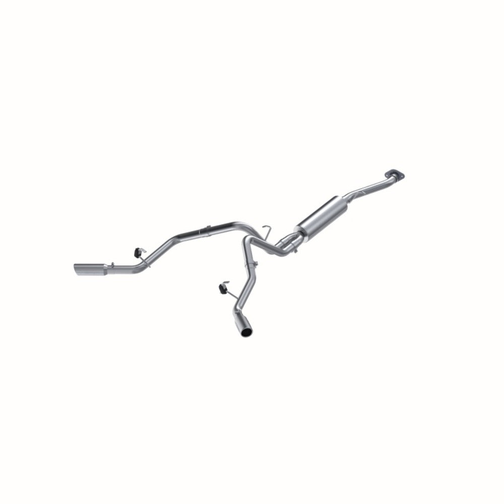 Fits 07 Chevrolet Silverado 1500 Classic 2 1/2" Cat Back Dual Split Side-S5022AL - Cat Back Exhaust Car Part People