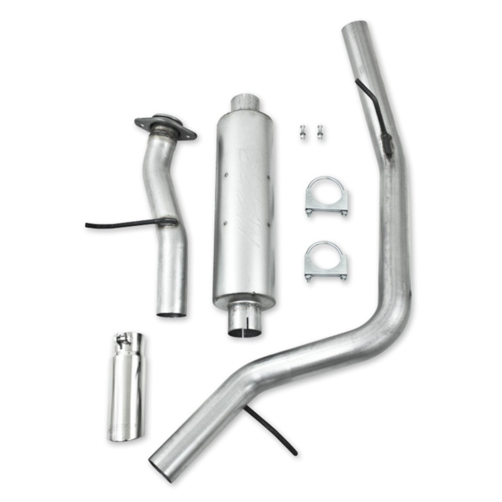 Fits 2000-2006 Chevrolet Tahoe 3in. Cat Back; Single Side; AL - S5026AL - Cat Back Exhaust Car Part People