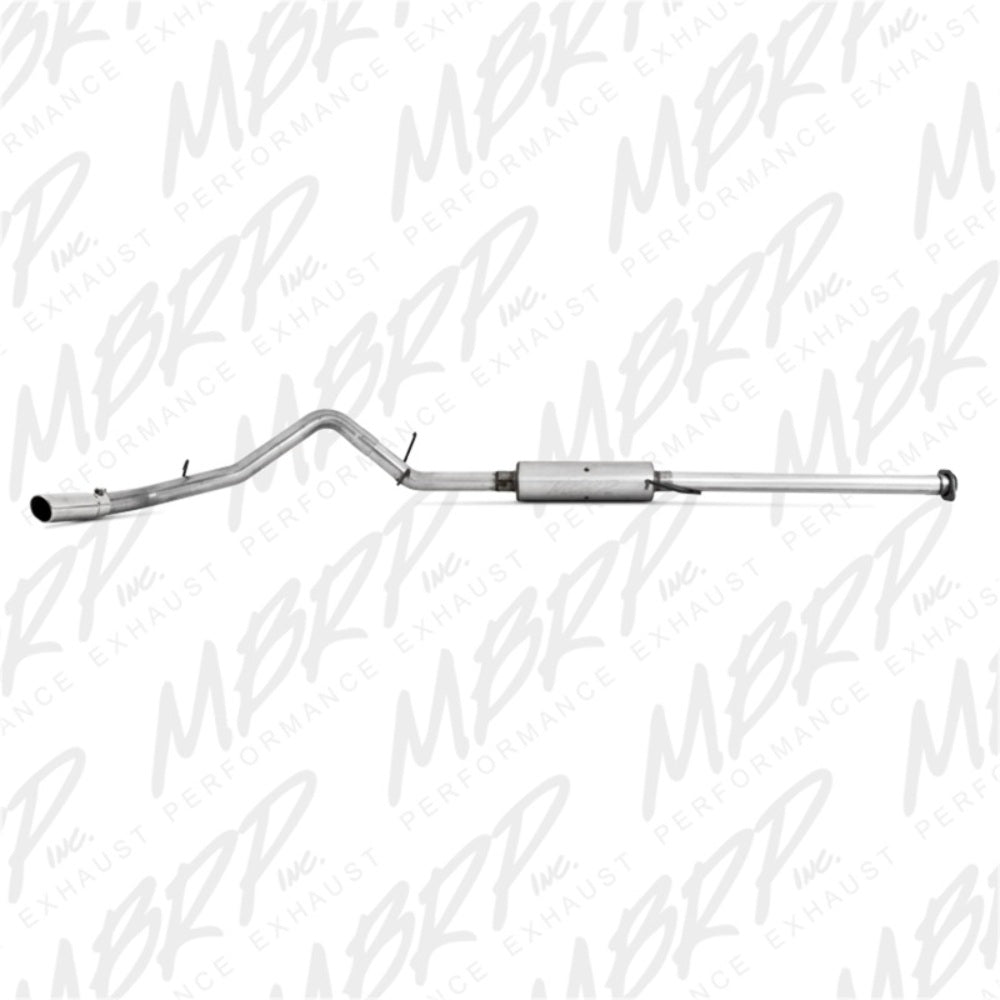 Fits 2007 Chevrolet Silverado 1500 3in. Cat Back; Single Side; AL - S5036AL - Cat Back Exhaust Car Part People