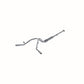 Fits 2007 Chevrolet Silverado 1500 2 1/2" Cat Back; Dual Split Side; AL-S5038AL - Cat Back Exhaust Car Part People