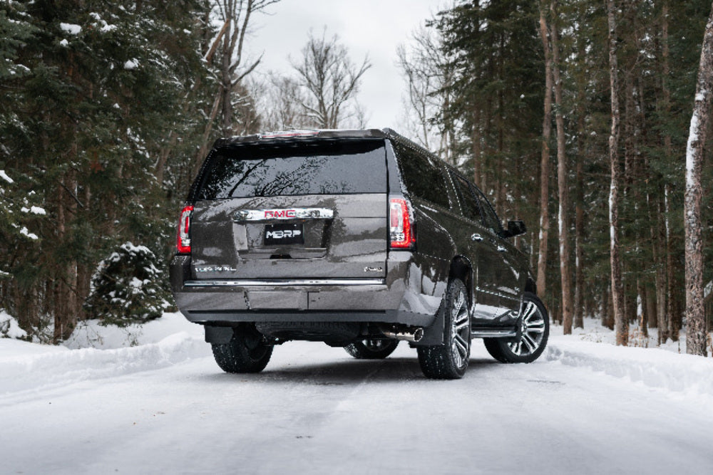 Fits 2015-2020 Cadillac Escalade ESV 3in. Cat Back; Single Side; AL - S5043AL - Cat Back Exhaust Car Part People