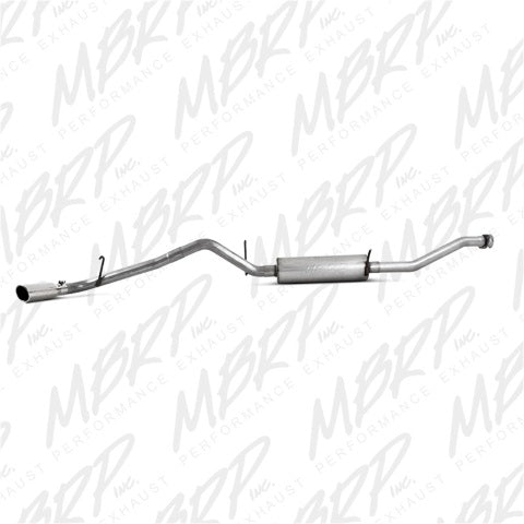 Fits 2004-2006 Chevrolet Colorado 2 1/2in. Cat Back; Single Side; AL - S5046AL
