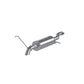 Fits 07-08 Chevrolet Colorado 2 1/2" Cat Back; Before Axle Turn Down; AL-S5052AL