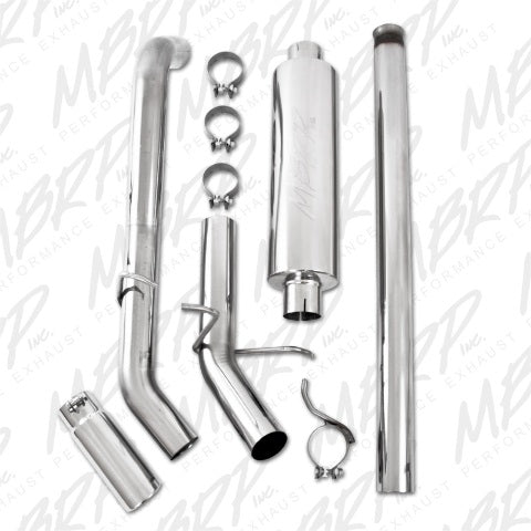 Fits 2009-13 Chevrolet Silverado 1500 3" Cat Back; Single Side; T409-S5054409