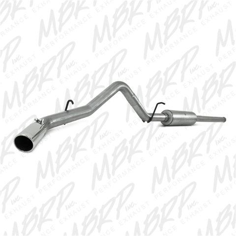 Fits 2010-2013 Chevrolet Silverado 1500 3in. Cat Back; Single Side; AL - S5054AL