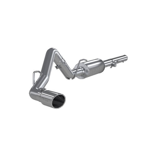 Fits 2010-2013 Chevrolet Silverado 1500 3in. Cat Back; Single Side; AL - S5054AL - Cat Back Exhaust Car Part People