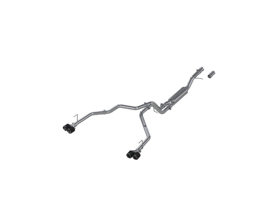 2021-2024 Chevrolet Tahoe High Country 3" Cat Back, 2.5" Dual Rear S50573CF - Cat Back Exhaust Car Part People