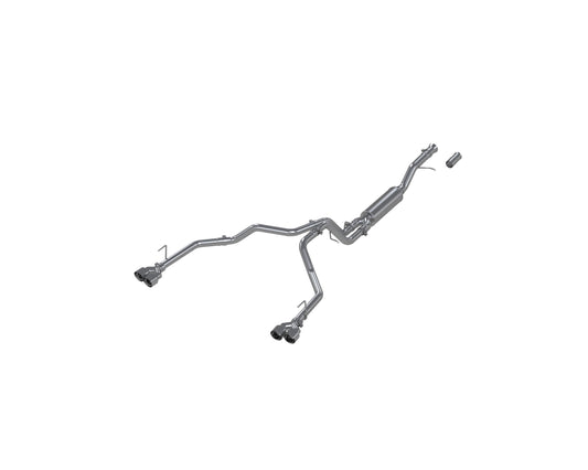 2021-2024 Chevrolet Tahoe High Country 3" Cat Back, 2.5" Dual Rear , AL S5057AL - Cat Back Exhaust Car Part People
