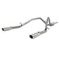 Fits 09-13 Chevrolet Silverado 1500 2 1/2" Cat Back; Dual Split Rear; AL-S5058AL - Cat Back Exhaust Car Part People