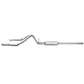 Fits 09-13 Chevrolet Silverado 1500 2 1/2" Cat Back; Dual Split Rear; AL-S5058AL