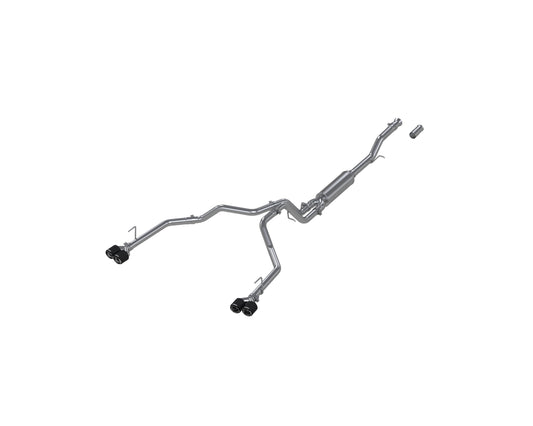 2021-2024 Chevrolet Suburban High Country 3" Cat Back, 2.5" Dual Rear-S50593CF - Cat Back Exhaust Car Part People