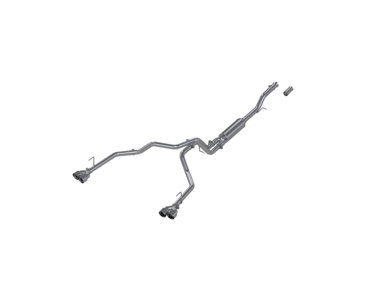 2021-2024 Chevrolet Suburban High Country 3" Cat Back, 2.5" Dual Rear, S5059AL - Cat Back Exhaust Car Part People