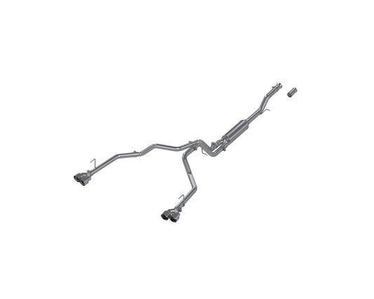 2021-2024 Chevrolet Suburban High Country 3" Cat Back, 2.5" Dual Rear, S5059AL - Cat Back Exhaust Car Part People