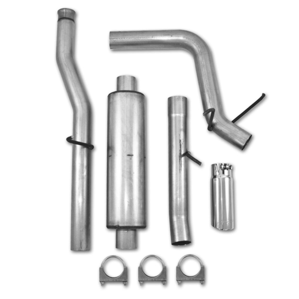 Fits 2009-2012 Chevrolet Suburban 1500 3in. Cat Back; Single Side; AL - S5060AL - Cat Back Exhaust Car Part People