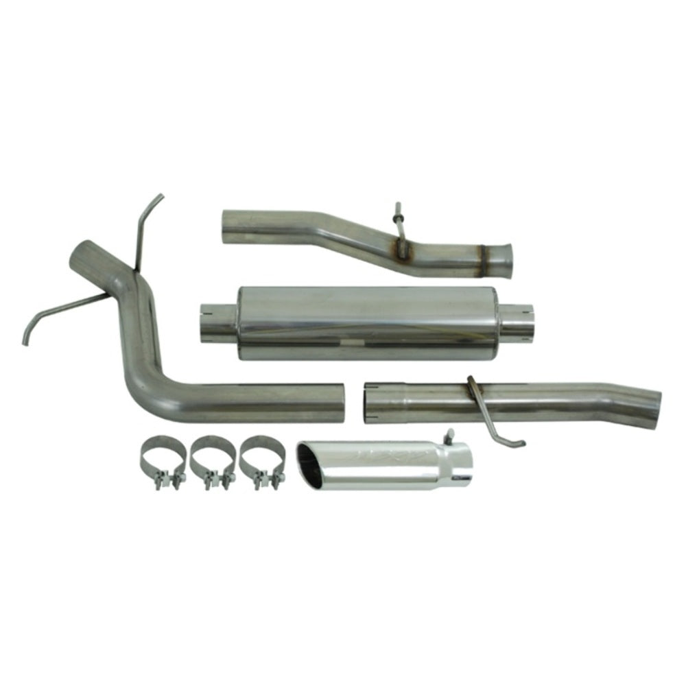 Fits 2009-2013 Chevrolet Tahoe 3in. Cat Back; Single Side; T409 - S5062409 - Cat Back Exhaust Car Part People