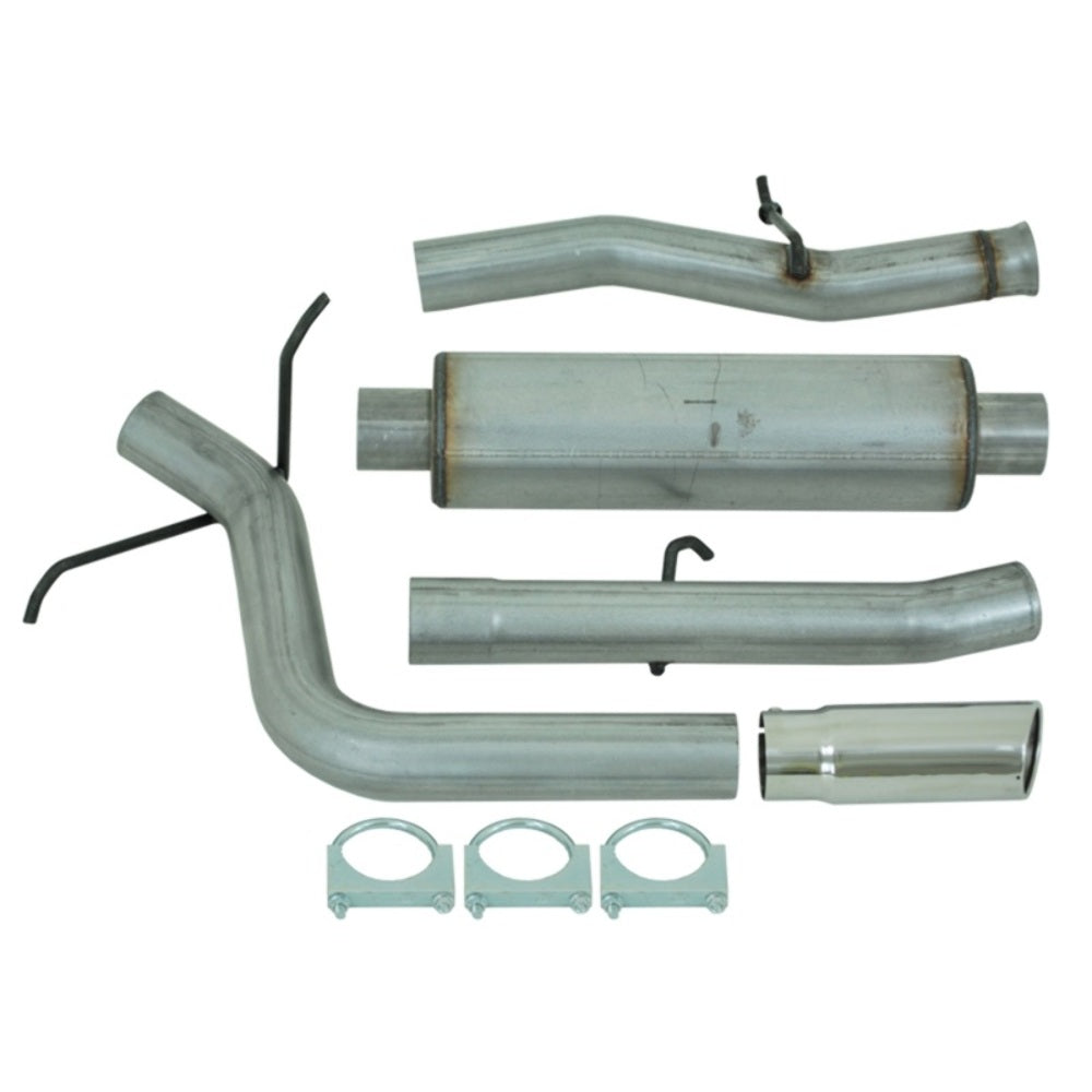 Fits 2009-2013 Chevrolet Tahoe 3in. Cat Back; Single Side; AL - S5062AL - Cat Back Exhaust Car Part People