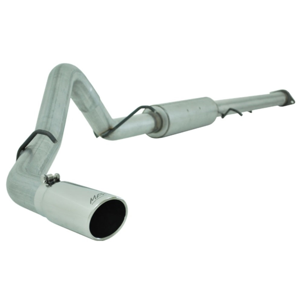 Fits 2009-2010 Chevrolet Silverado 1500 3in. Cat Back; Single Side; AL - S5064AL - Cat Back Exhaust Car Part People