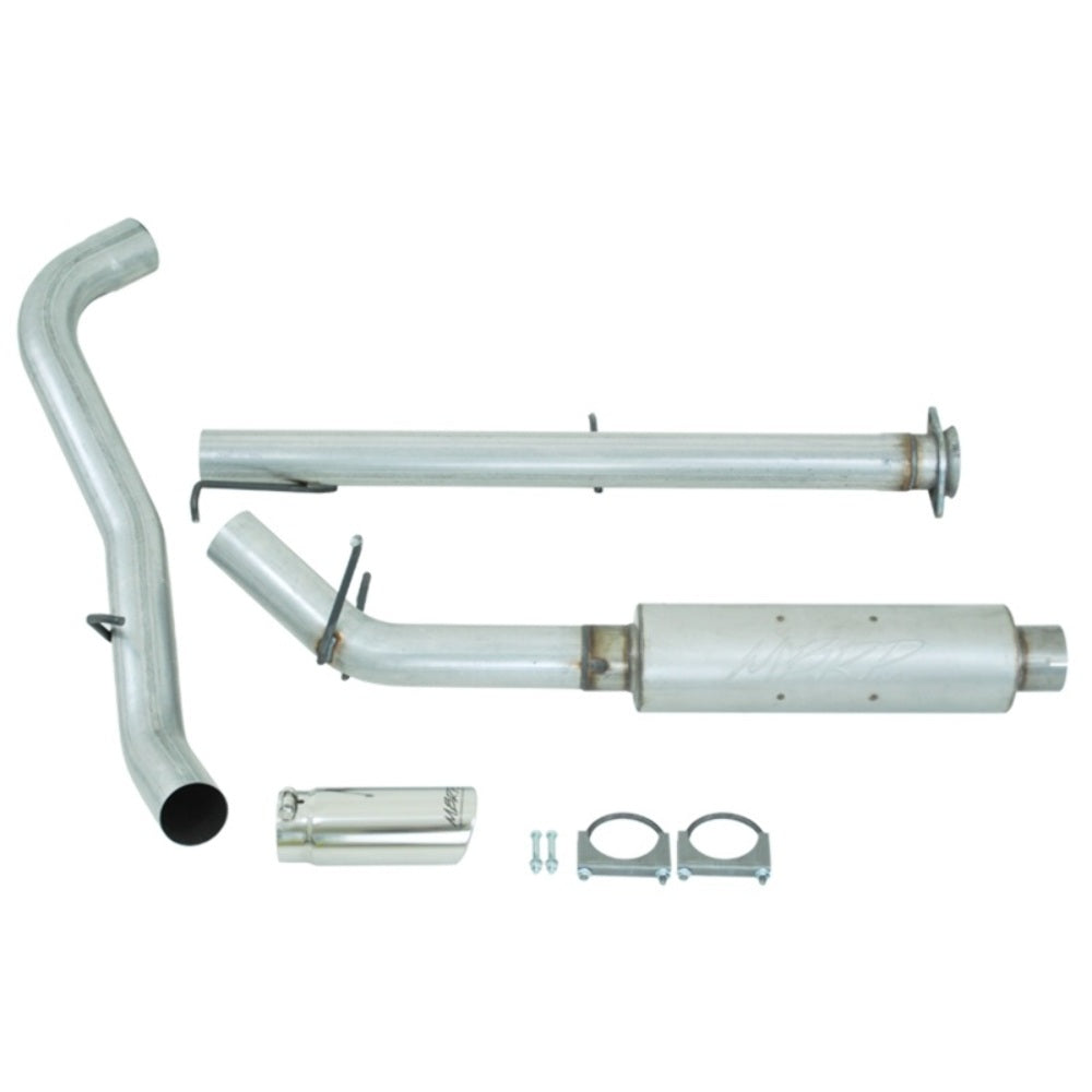Fits 2009-2010 Chevrolet Silverado 1500 3in. Cat Back; Single Side; AL - S5064AL - Cat Back Exhaust Car Part People