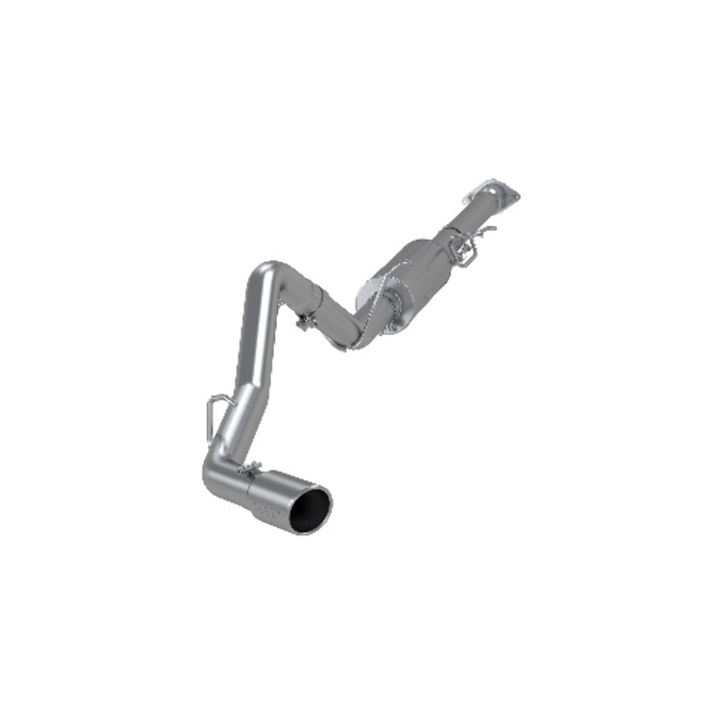 Fits 2009-2010 Chevrolet Silverado 1500 3in. Cat Back; Single Side; AL - S5064AL - Cat Back Exhaust Car Part People