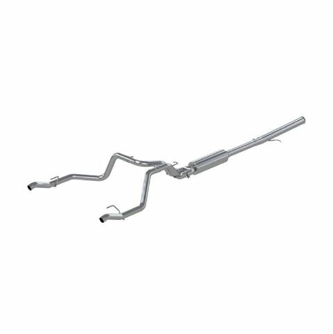 Fits 2019-2023 Chevrolet Silverado 1500 2.5" Cat Back Dual Rear Exhaust-S5065AL
