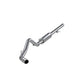 Fits 2011-2013 Chevrolet Silverado 1500 3 1/2" Cat Back; Single Side; AL-S5070AL