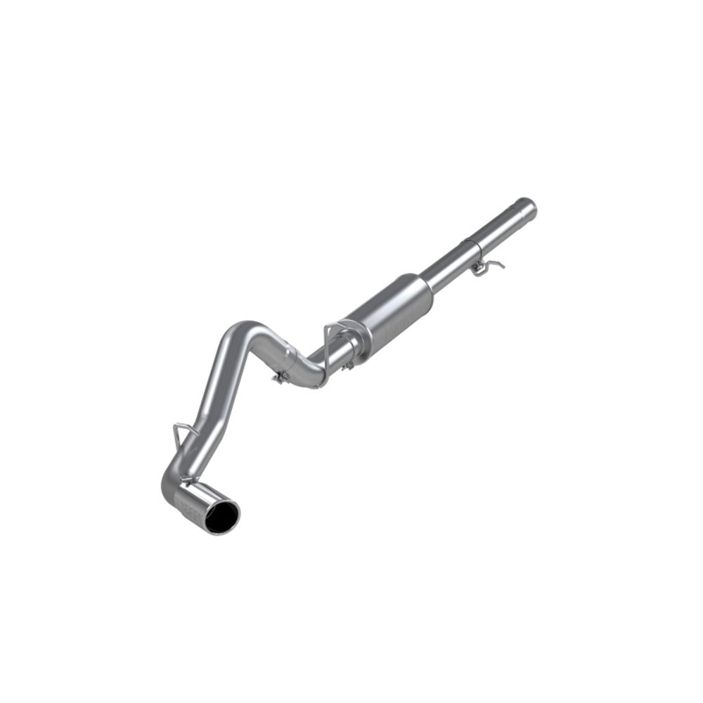 Fits 2011-2013 Chevrolet Silverado 1500 3 1/2" Cat Back; Single Side; AL-S5070AL - Cat Back Exhaust Car Part People