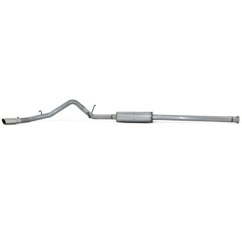 Fits 2011-2013 Chevrolet Silverado 1500 3 1/2" Cat Back; Single Side; AL-S5070AL