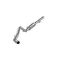 Fits 2011-2013 Chevrolet Silverado 1500 3 1/2" Cat Back; Single Side; AL-S5070AL