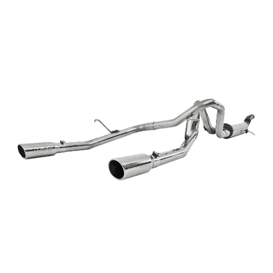 Fits 2009-2012 Chevrolet Colorado 2 1/2in.Cat Back; Dual Rear; T409 - S5074409 - Cat Back Exhaust Car Part People
