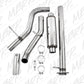 Fits 11-19 Chevrolet Silverado 2500 HD 3 1/2" Cat Back Single Side T409-S5076409 - Cat Back Exhaust Car Part People