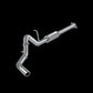 Fits 11-19 Chevrolet Silverado 2500 HD 3 1/2" Cat Back Single Side T409-S5076409 - Cat Back Exhaust Car Part People