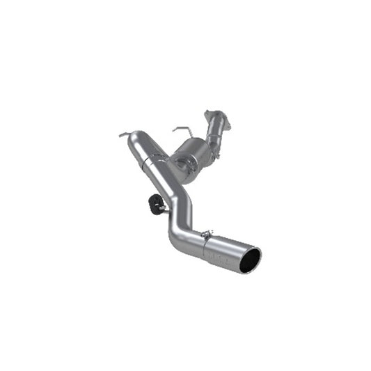 Fits 07-10 Chevrolet Silverado 2500 HD 3 1/2" Cat Back; Single Side; AL-S5078AL - Cat Back Exhaust Car Part People