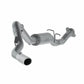 Fits 07-10 Chevrolet Silverado 2500 HD 3 1/2" Cat Back; Single Side; AL-S5078AL - Cat Back Exhaust Car Part People