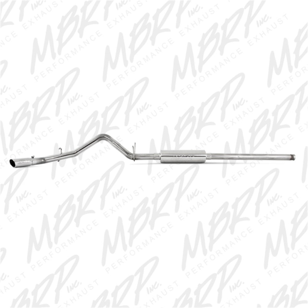Fits 14-18 Chevrolet Silverado 1500 3" Cat Back; Single Side Exit; T409-S5080409 - Cat Back Exhaust Car Part People