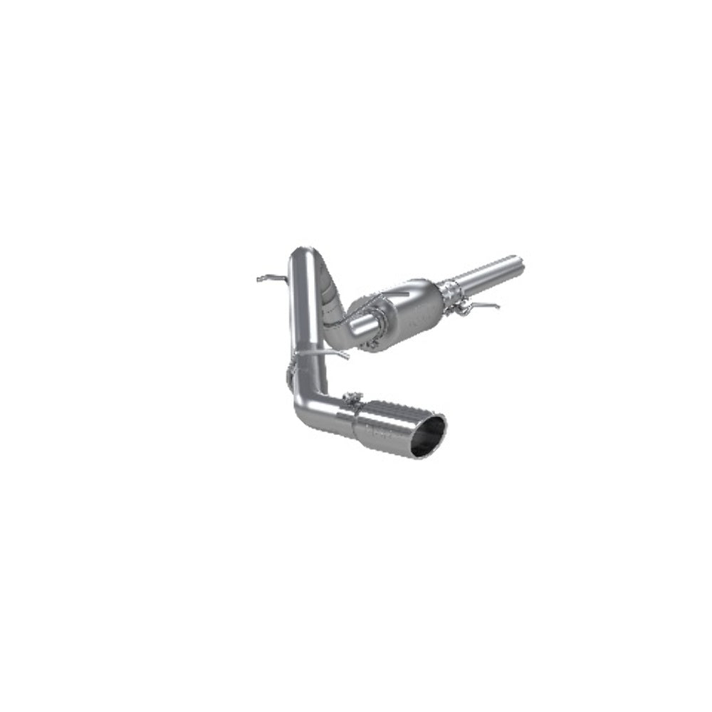 Fits 2014-18 Chevrolet Silverado 1500 3" Cat Back; Single Side Exit; AL-S5080AL - Cat Back Exhaust Car Part People