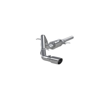 Fits 2014-18 Chevrolet Silverado 1500 3" Cat Back; Single Side Exit; AL-S5080AL - Cat Back Exhaust Car Part People