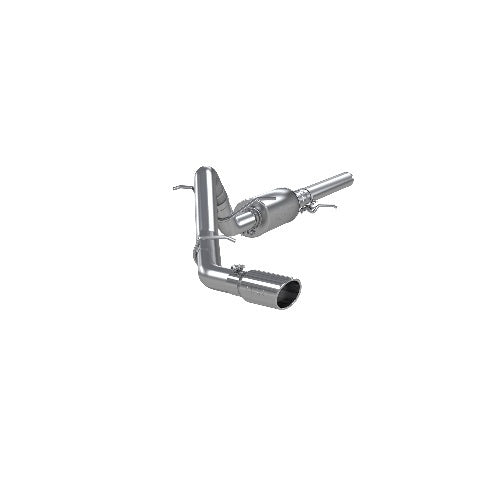 Fits 2014-18 Chevrolet Silverado 1500 3" Cat Back; Single Side Exit; AL-S5080AL