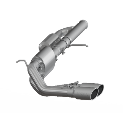 Fits 15-18 Chevrolet Silverado 1500 3" Cat Back Pre-Axle Dual Outlet-S5081409 - Cat Back Exhaust Car Part People