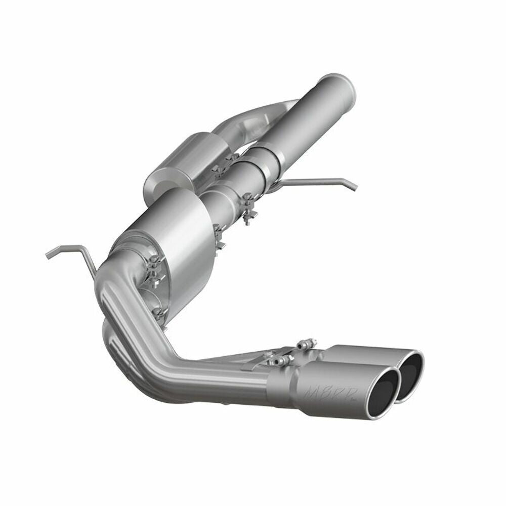 Fits 10-18 Chevrolet Silverado 1500 3" Cat Back Pre-Axle Dual Outlet AL-S5081AL - Cat Back Exhaust Car Part People